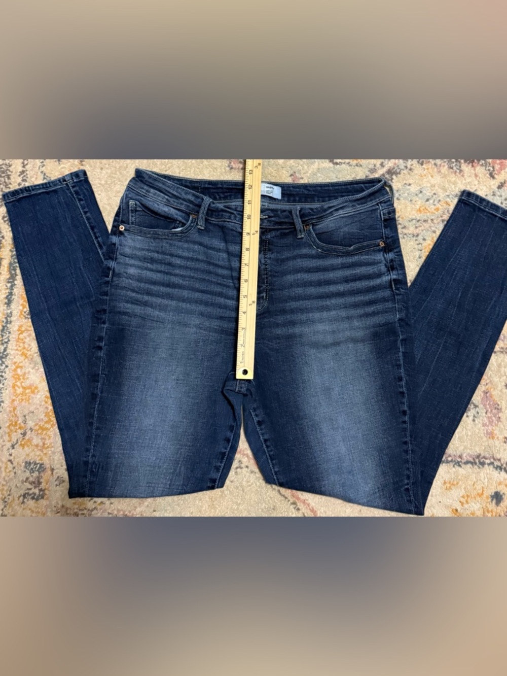 BKE Women’s Sz 31 Gabby Curvy Fit High Rise Skinny Denim Blue Jeans - Picture 5 of 7